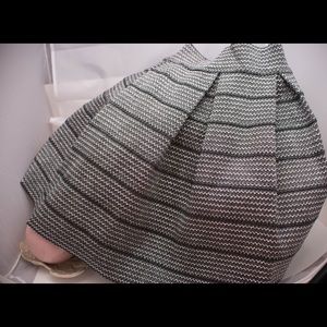 Polyester pleated skirt